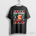 Classic Los Temerarios Dog Feliz Navidad Christmas T-Shirts, Hoodie, Sweatshirt | ZylaModa.com