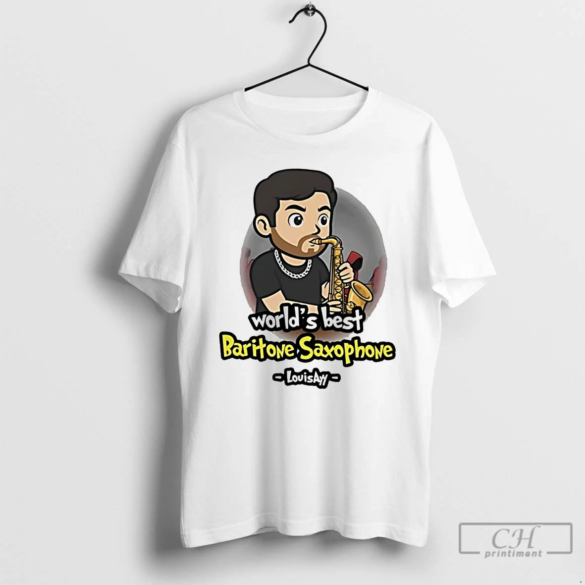 Classic Louisayy Worlds Best Baritone Saxophone T-Shirts, Hoodie, Sweatshirt | ZylaModa.com