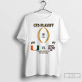 Classic Miami Vs Texas Am 2025 Cfp First Rd Playoff Game 2 T Shirts Sweater Hoodie, Sweatshirt | ZylaModa.com