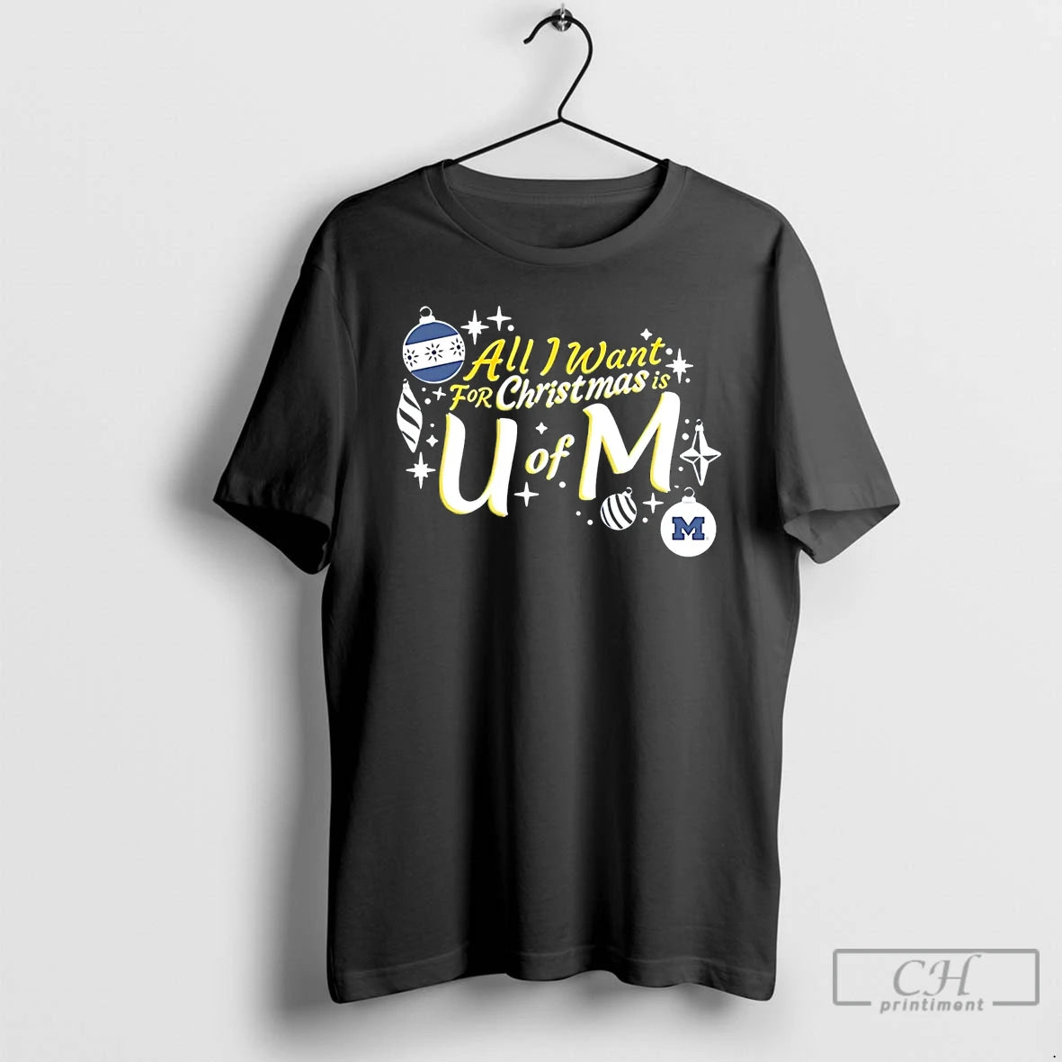 Classic Michigan Wolverines All I Want For Christmas Is U Of M T Shirts Sweater Hoodie, Sweatshirt | ZylaModa.com