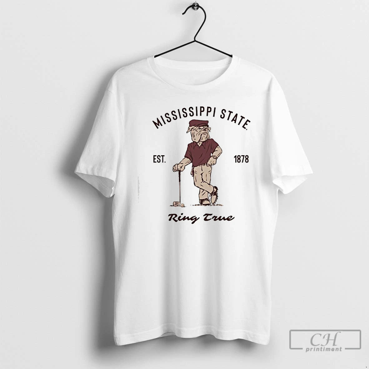Classic Mississippi State Bulldogs Ring True Bully Golfer Est 1878 T-Shirts, Hoodie, Sweatshirt | ZylaModa.com