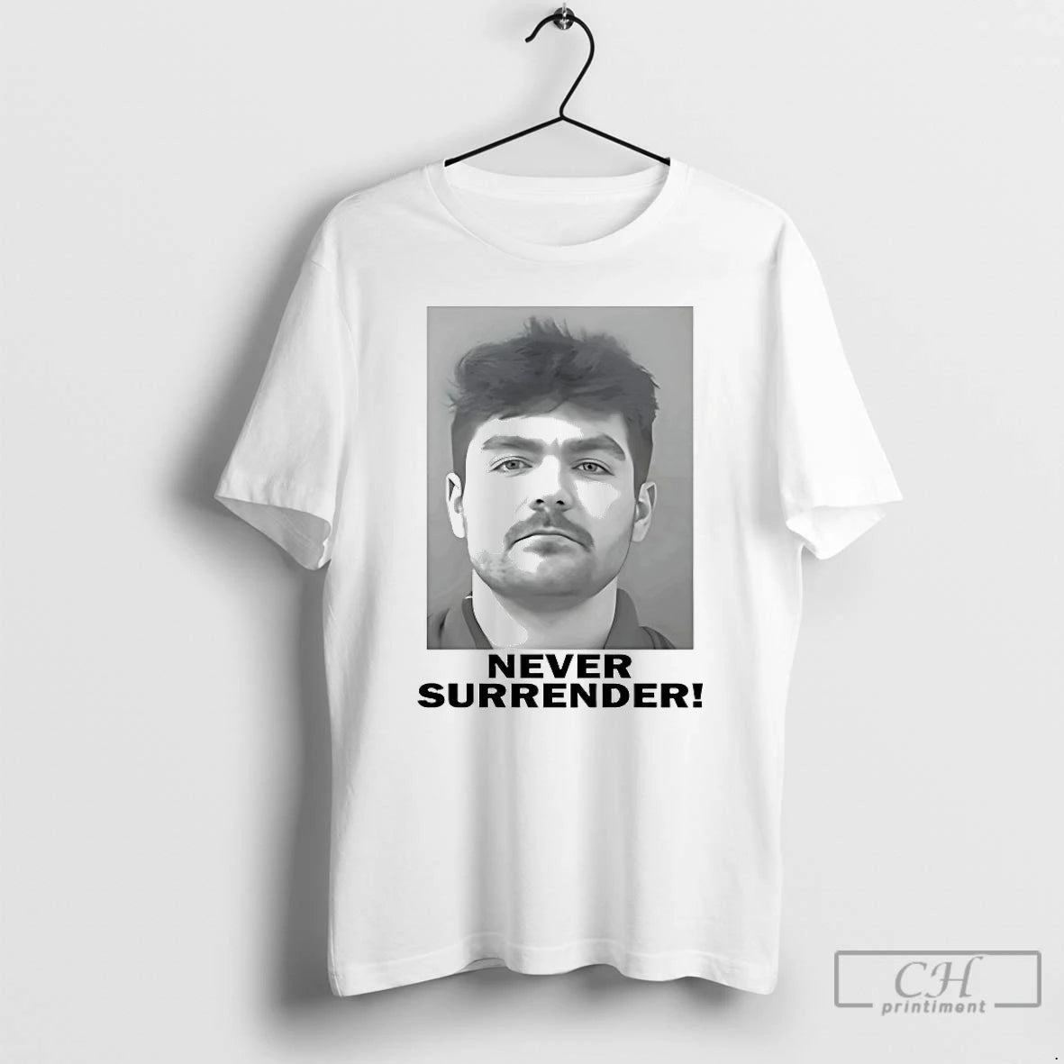 Classic Nick Fuentes Never Surrender T-Shirts, Hoodie, Sweatshirt | ZylaModa.com