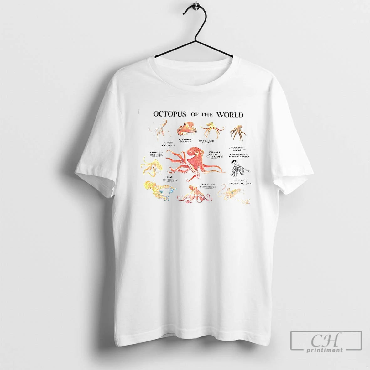 Classic Octopus Of The World Ocean Animals Vintage T-Shirts, Hoodie, Sweatshirt | ZylaModa.com
