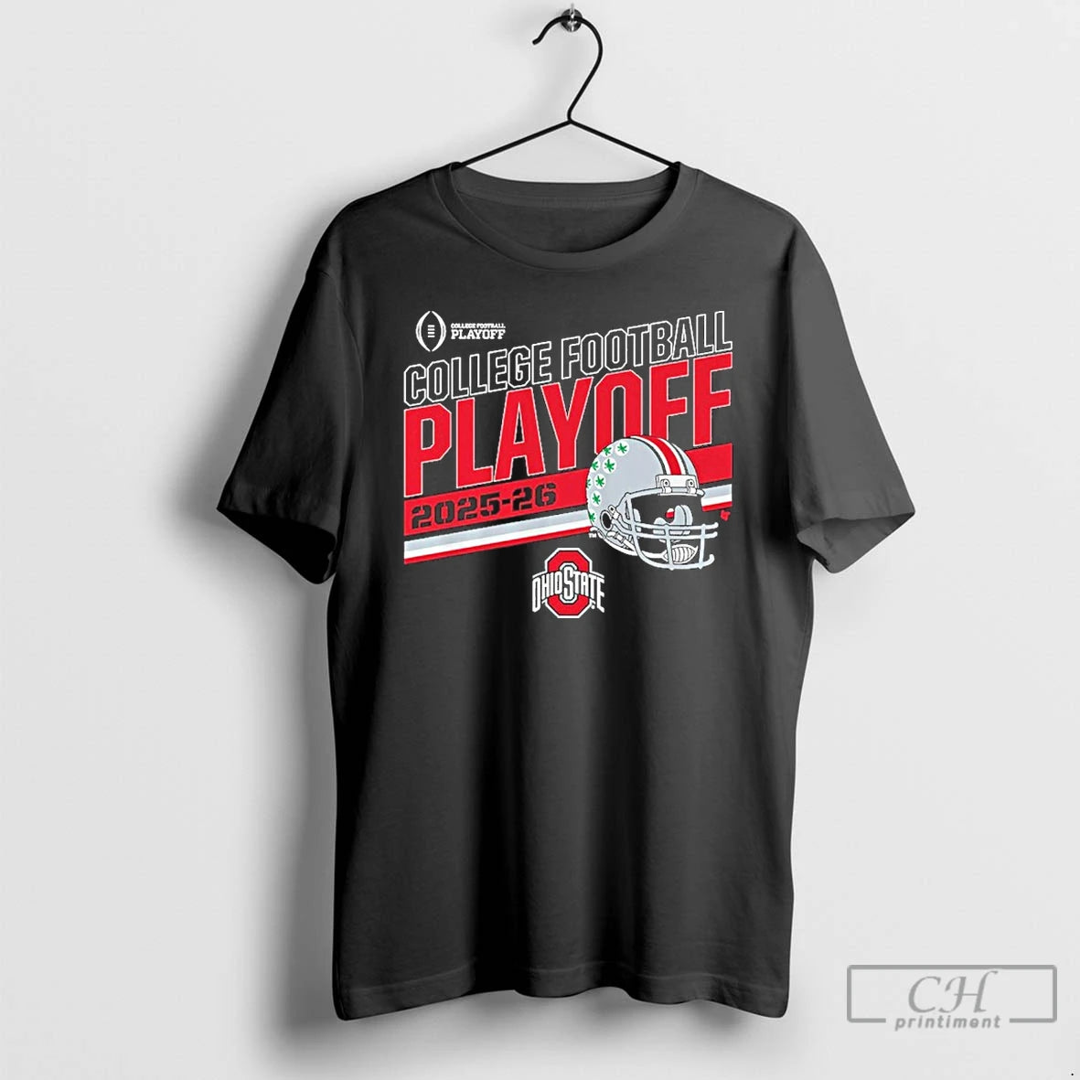 Classic Ohio State Football 2025 Cfp Stripe T-Shirts, Hoodie, Sweatshirt | ZylaModa.com