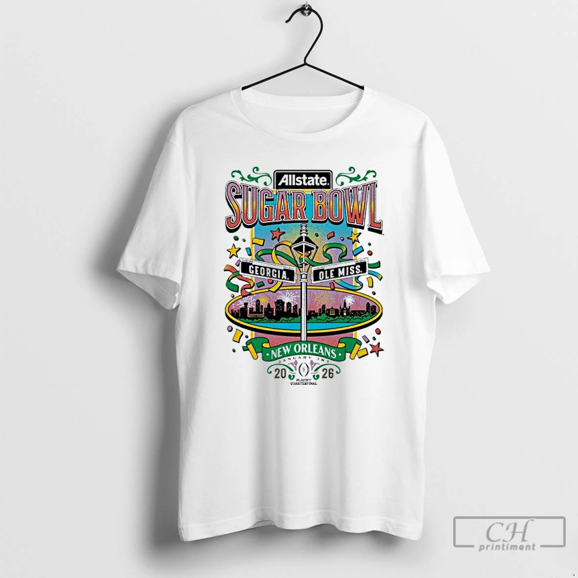 Classic Ole Miss Vs Georgia 2026 Allstate Sugar Bowl Nola Adult T-Shirts, Hoodie, Sweatshirt | ZylaModa.com