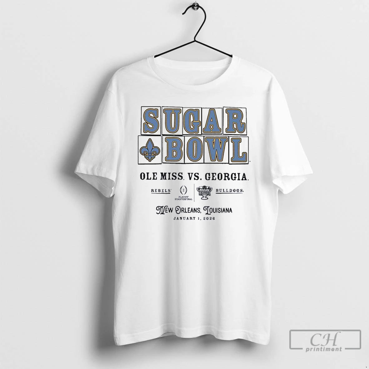 Classic Ole Miss Vs Georgia 2026 Allstate Sugar Bowl Street Tiles Adult T Shirts Sweater Hoodie, Sweatshirt | ZylaModa.com