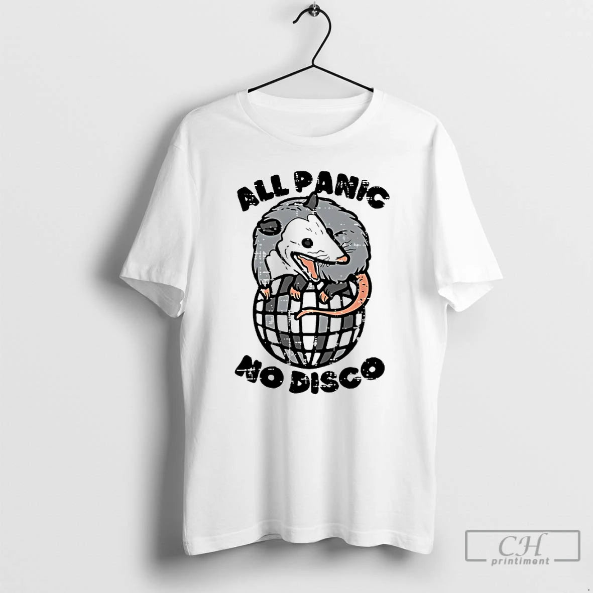 Classic Opossum All Panic No Disco T-Shirts, Hoodie, Sweatshirt | ZylaModa.com