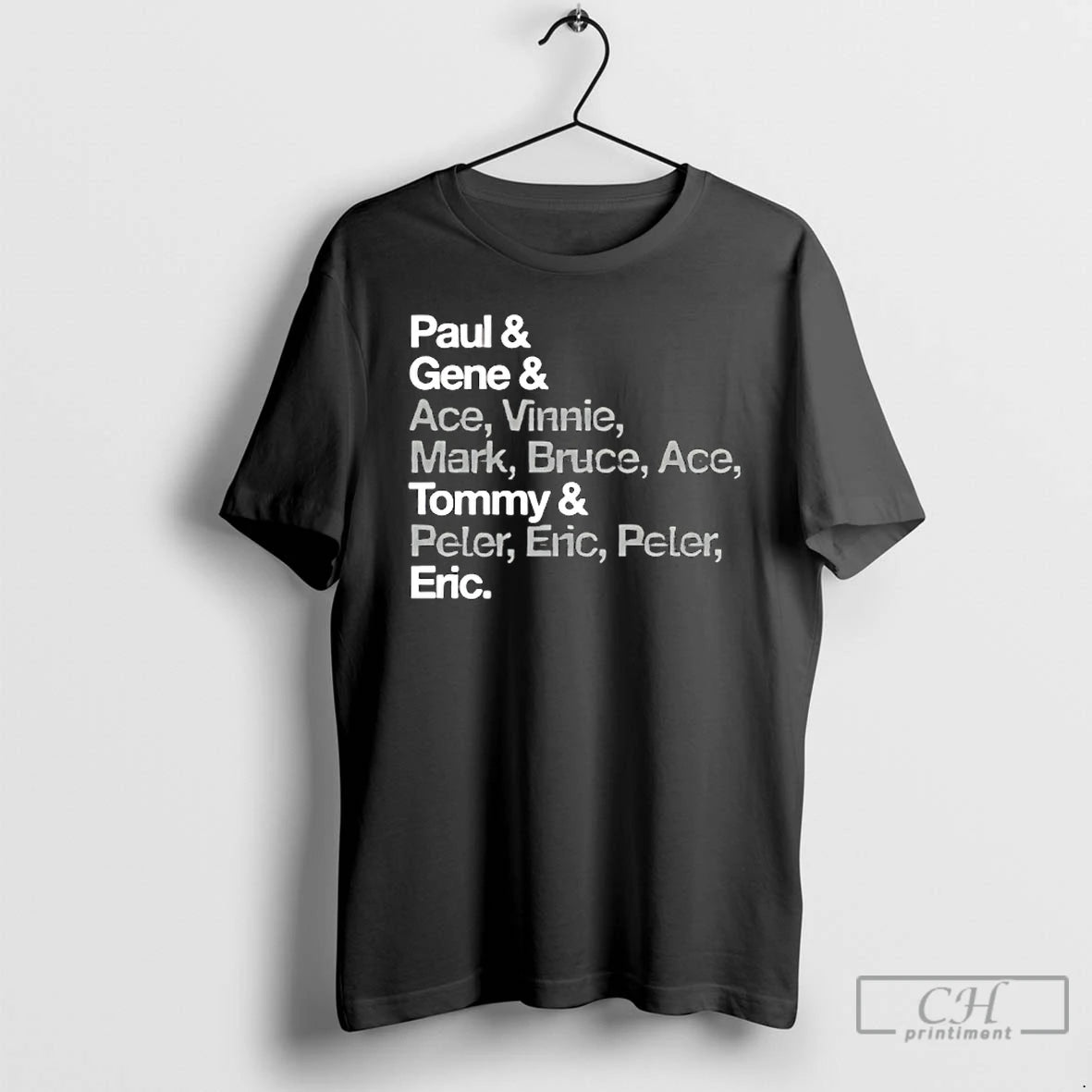 Classic Paul Gene Ace Vinnie Mark Bruce Ace Tommy Peter Eric Peter Eric T Shirts Hoodie, Sweatshirt | ZylaModa.com