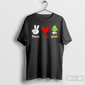 Classic Peace Love Grinch Festive Holiday T-Shirts, Hoodie, Sweatshirt | ZylaModa.com