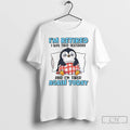 Classic Penguin Im Retired I Was Tired Yesterday And Im Tired Again Today T Shirts Hoodie, Sweatshirt | ZylaModa.com