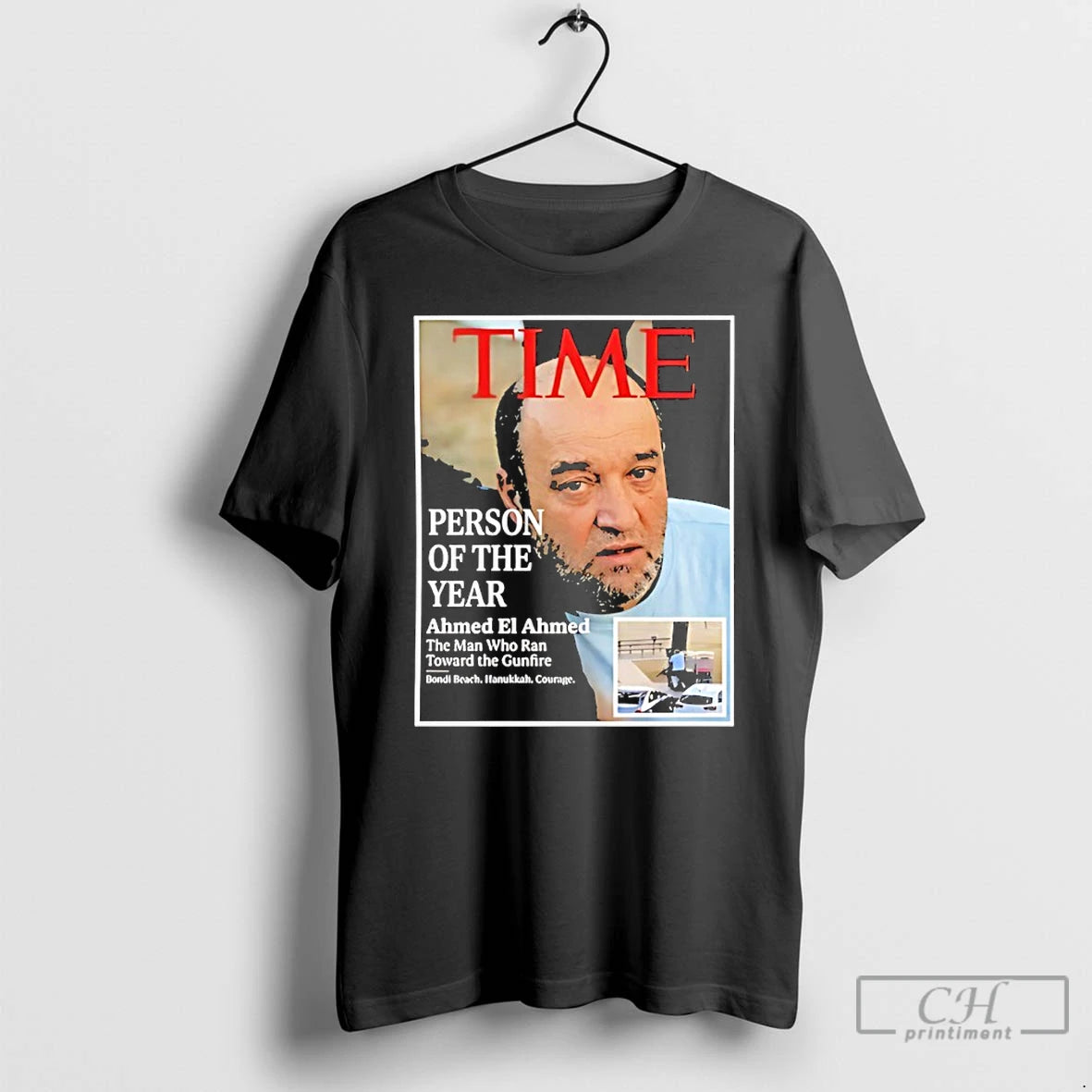Classic Person Of The Year Ahmed El Ahmed Bondi Beach Hero T-Shirts, Hoodie, Sweatshirt | ZylaModa.com