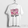 Classic Pink Coquette Bow Happy New Year 2026 T-Shirts, Hoodie, Sweatshirt | ZylaModa.com