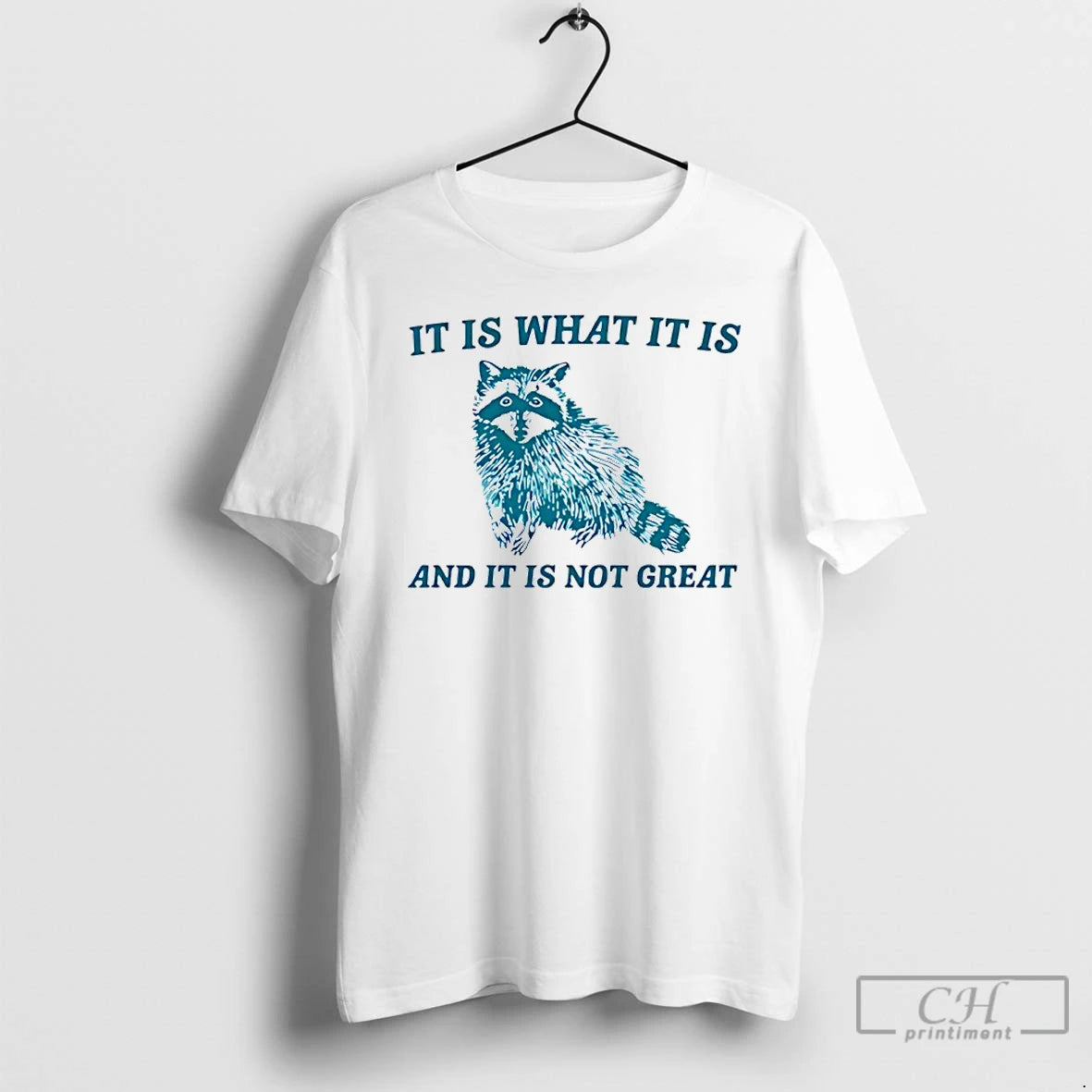Classic Raccoon It Is What It Is And It Is Not Great T Shirts Sweater Hoodie, Sweatshirt | ZylaModa.com