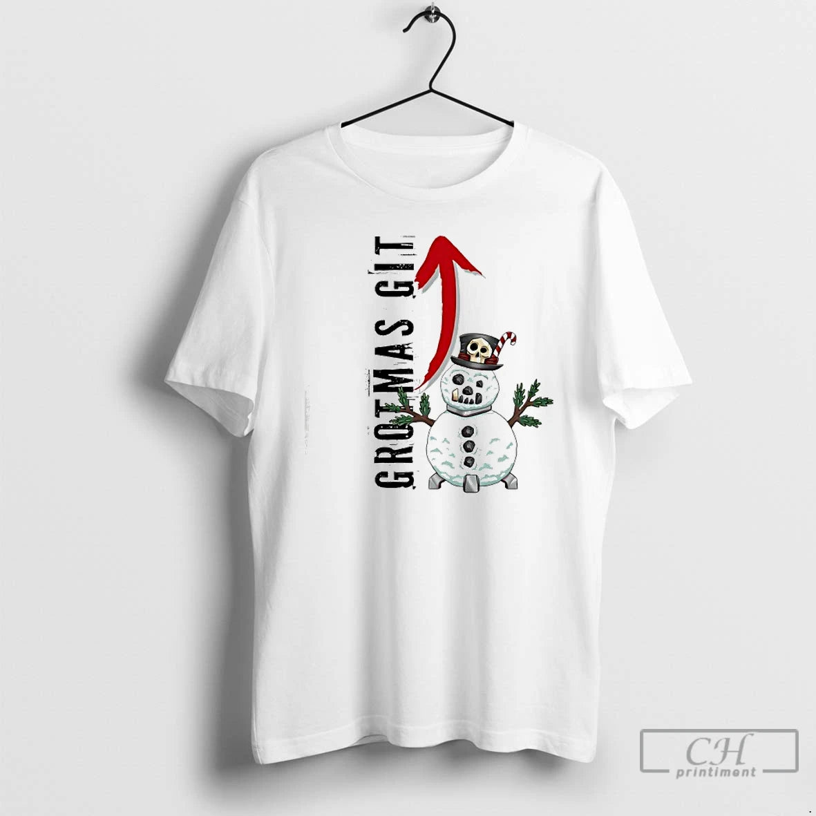 Classic Red Gobbo Grotmas Git Snown Christmas T-Shirts, Hoodie, Sweatshirt | ZylaModa.com