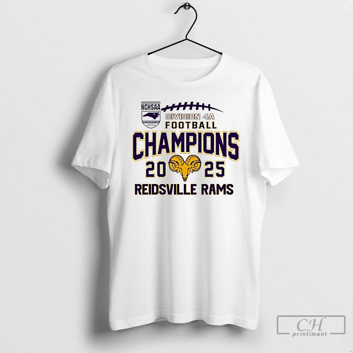 Classic Reidsville Rams 2025 Nchsaa Division 4a Football Champions T-Shirts, Hoodie, Sweatshirt | ZylaModa.com