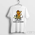 Classic Rootin And Tootin Cat Cowboy And Rat T-Shirts, Hoodie, Sweatshirt | ZylaModa.com