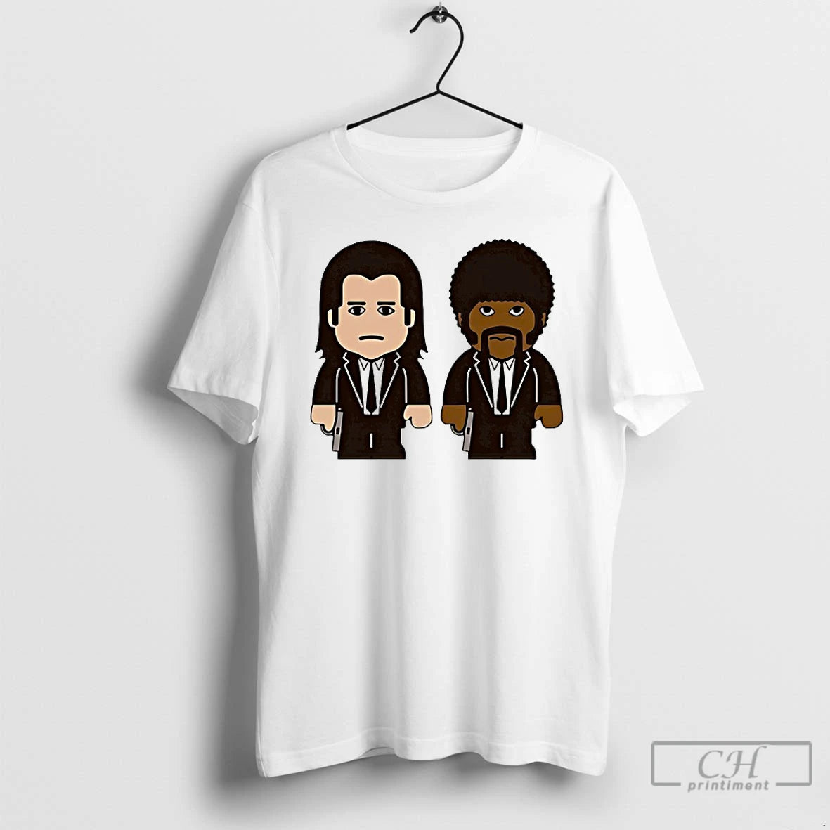 Classic Samuel L Jackson Wearing Pulp Fiction Jules And Vincent T-Shirts, Hoodie, Sweatshirt | ZylaModa.com