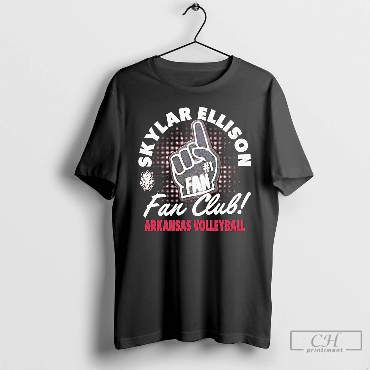 Classic Skylar Ellison Fan Club Arkansas Volleyball T-Shirts, Hoodie, Sweatshirt | ZylaModa.com
