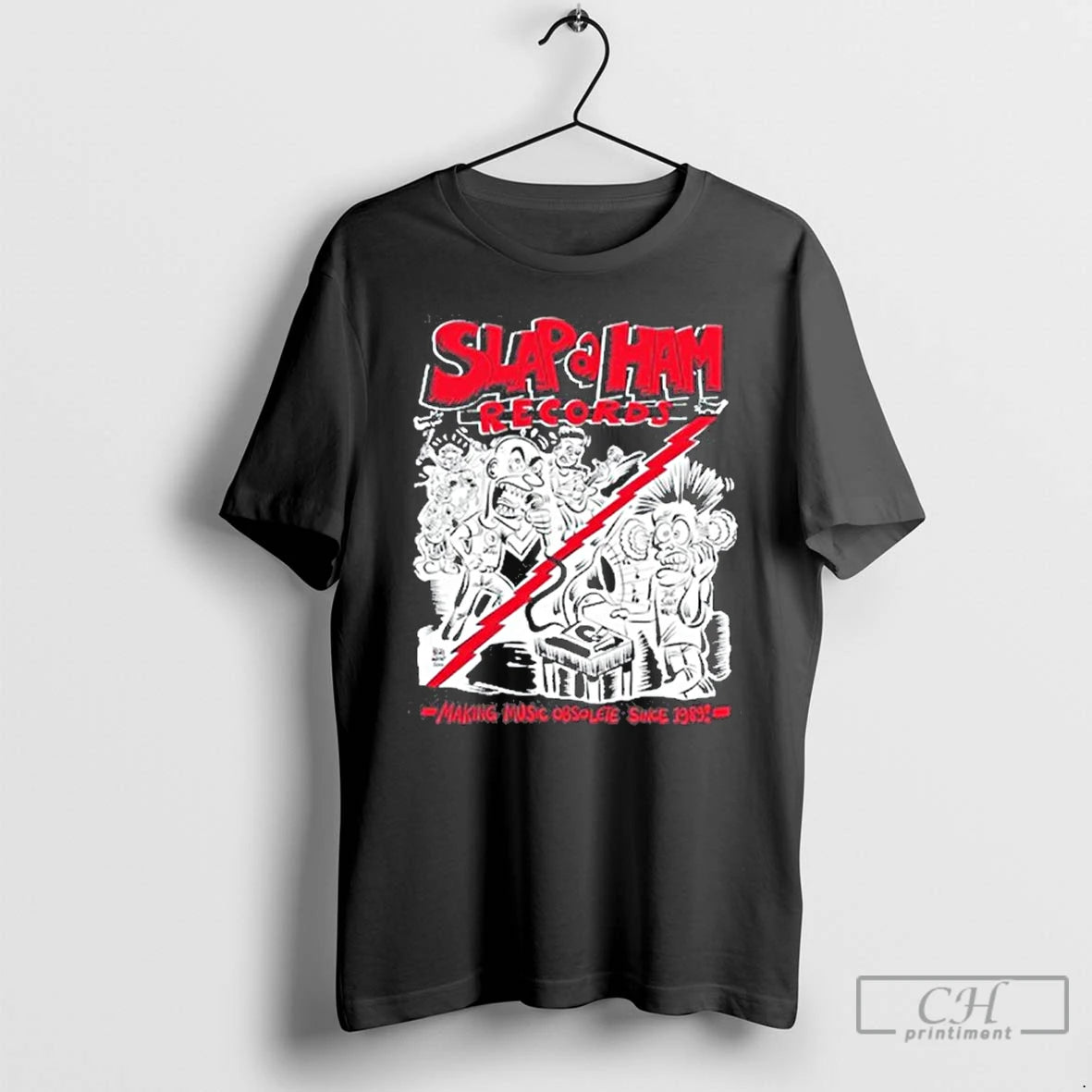 Classic Slap A Ham Records Making Music Obsolete 2025 T-Shirts, Hoodie, Sweatshirt | ZylaModa.com
