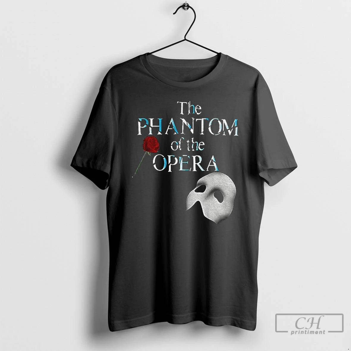 Classic The Phantom Of The Opera Famous Broadway Musical Show T-Shirts, Hoodie, Sweatshirt | ZylaModa.com
