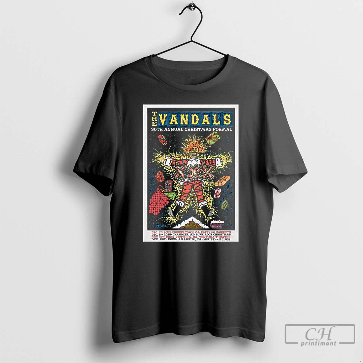 Classic The Vandals 30th Annual Christmas Formal 2025 Tour T-Shirts, Hoodie, Sweatshirt | ZylaModa.com