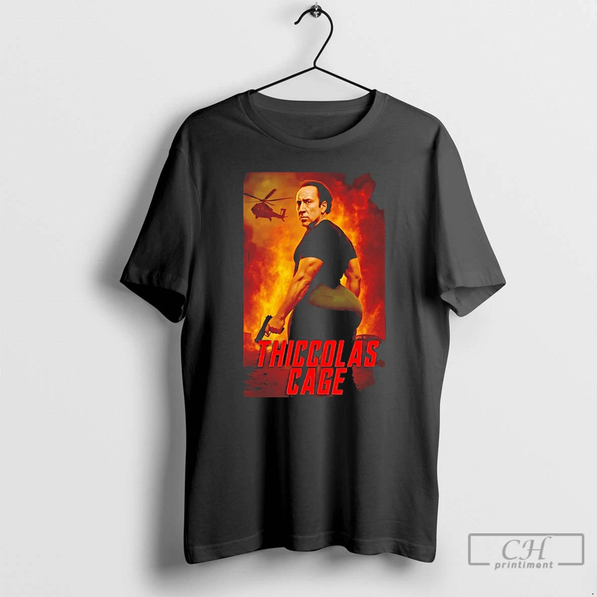 Classic Thiccolas Cage Nicolas Cage Meme T-Shirts, Hoodie, Sweatshirt | ZylaModa.com