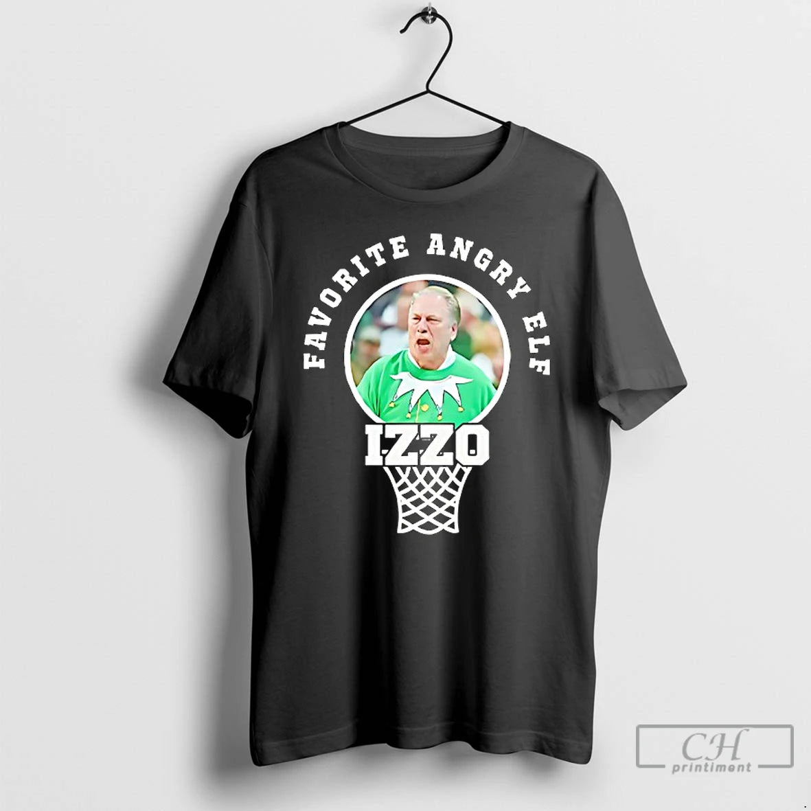Classic Tom Izzo Favorite Angry Elf Basketball Coach T-Shirts, Hoodie, Sweatshirt | ZylaModa.com