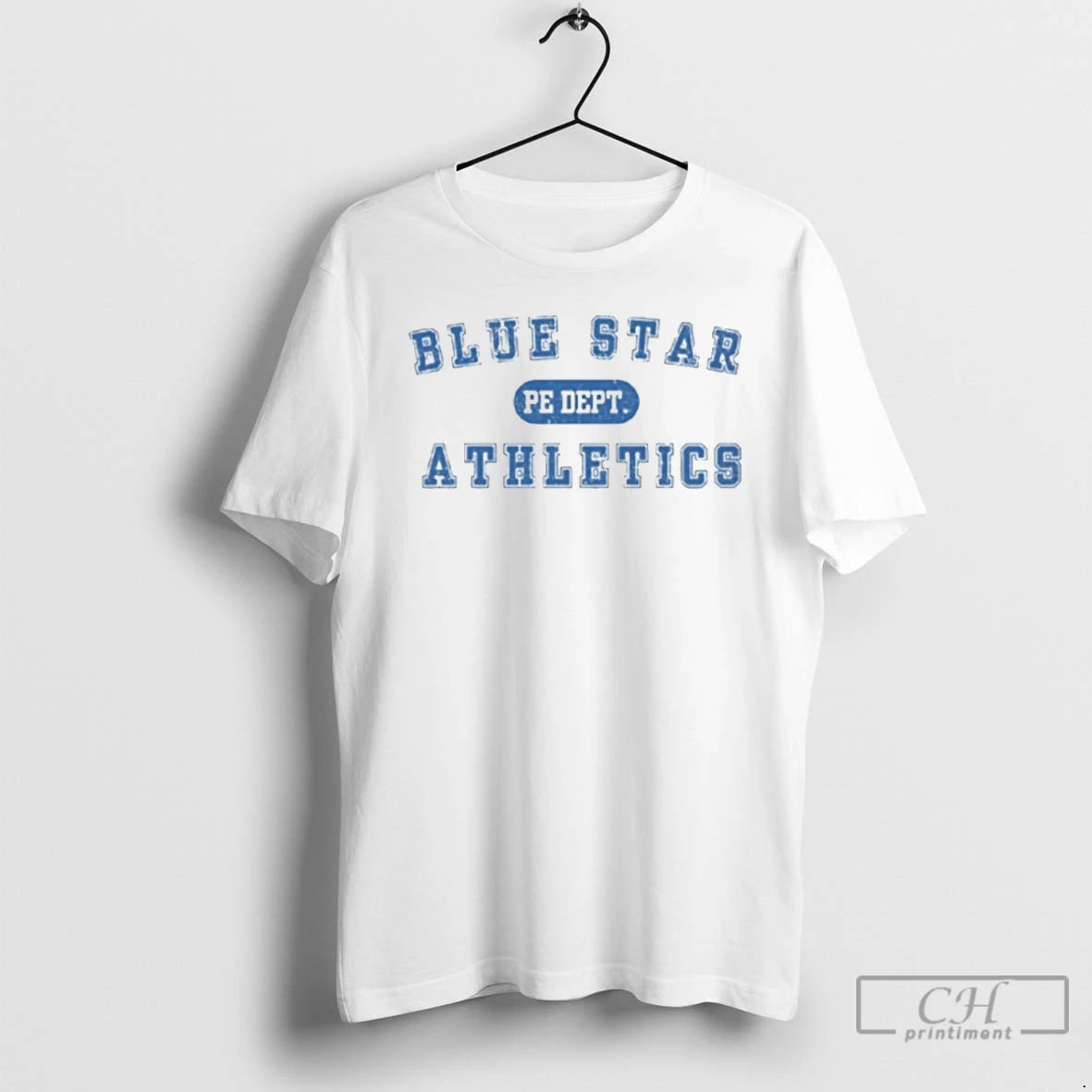Classic Treaty Oak Revival Blue Star Pe Dept Athletics T-Shirts, Hoodie, Sweatshirt | ZylaModa.com