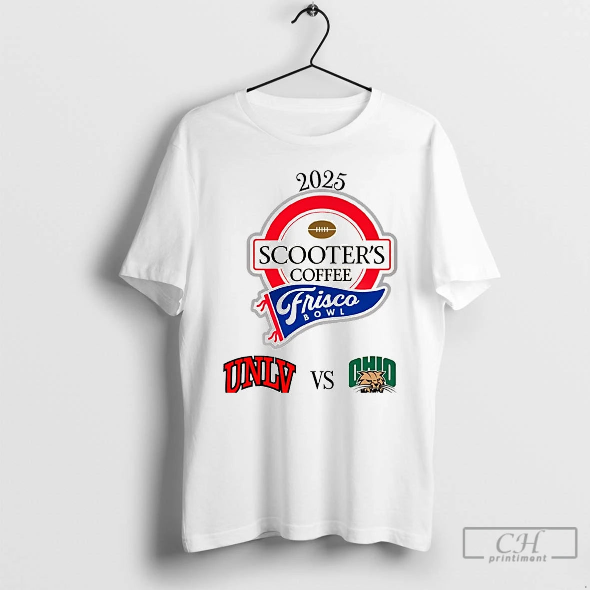 Classic Unlv Rebels Vs Ohio Bobcats 2025 Frisco Bowl T-Shirts, Hoodie, Sweatshirt | ZylaModa.com