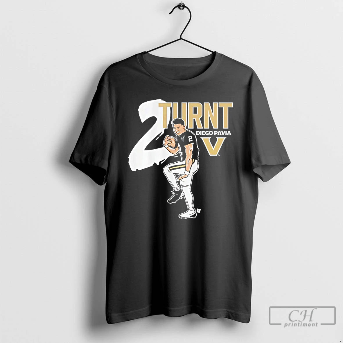 Classic Vanderbilt Football Diego Pavia 2 Turnt T-Shirts, Hoodie, Sweatshirt | ZylaModa.com