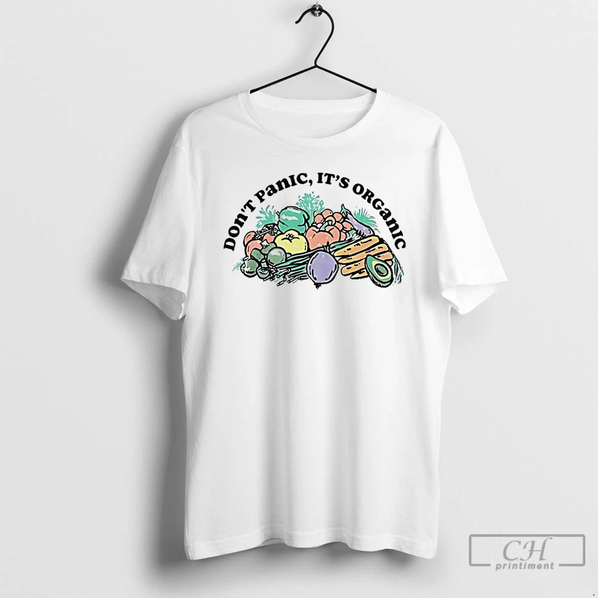 Classic Vegetable Dont Panic Its Organic T-Shirts, Hoodie, Sweatshirt | ZylaModa.com