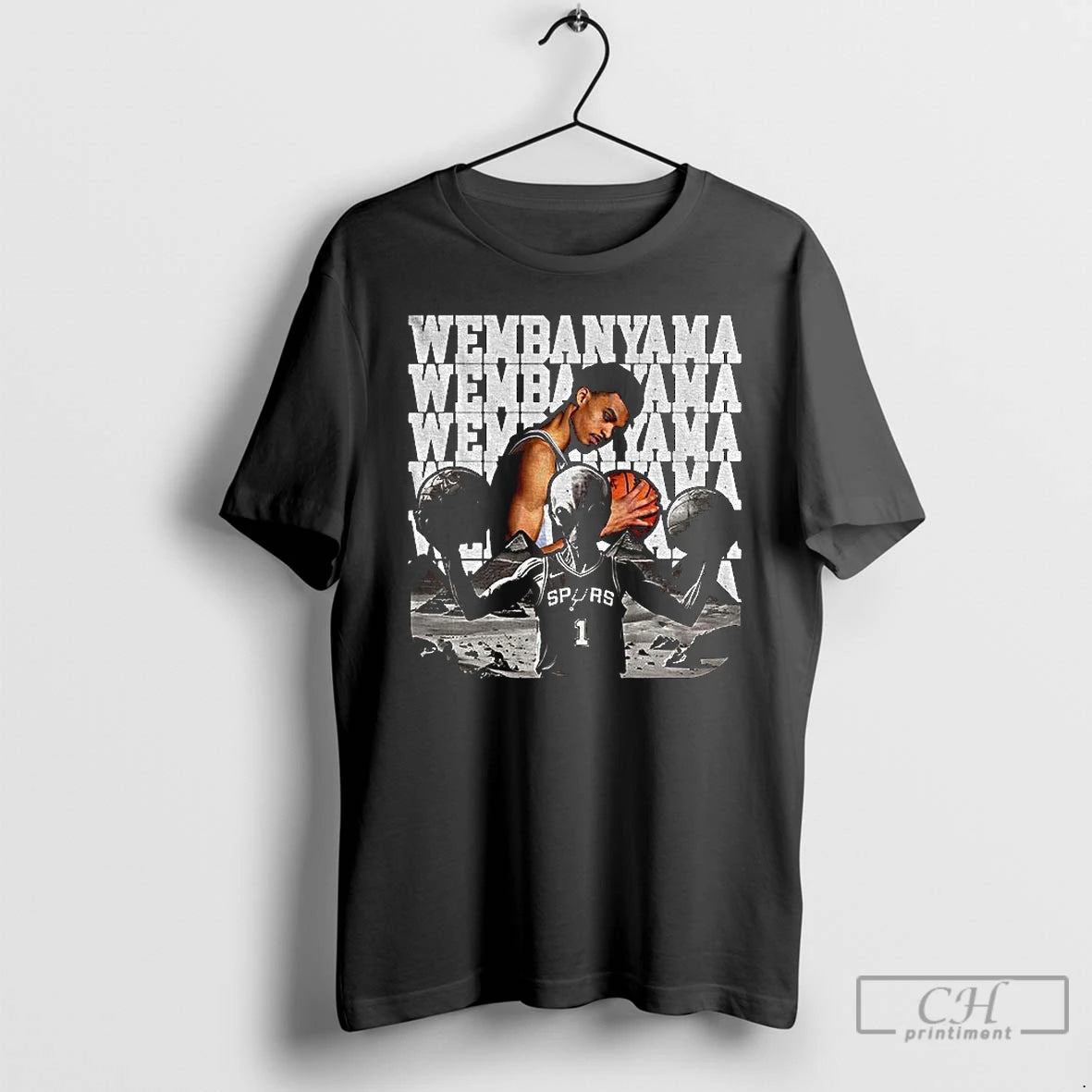 Classic Victor Wembanyama Alien San Antonio Spurs Nba Draft 2023 Basketball T-Shirts, Hoodie, Sweatshirt | ZylaModa.com