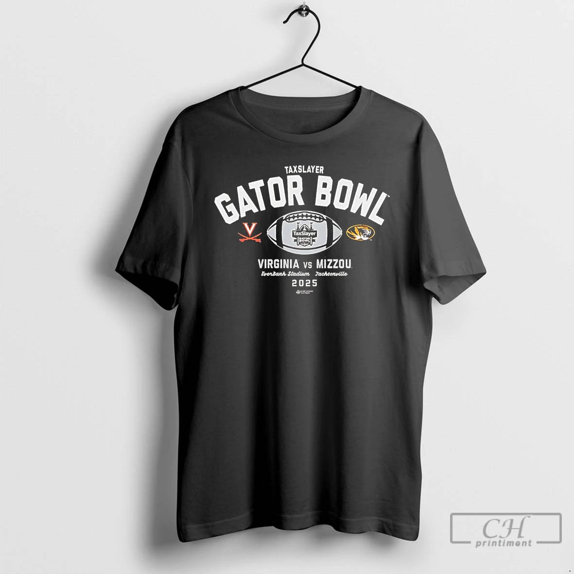 Classic Virginia Cavaliers Vs Missouri Tigers 2025 Taxslayer Gator Bowl T-Shirts, Hoodie, Sweatshirt | ZylaModa.com