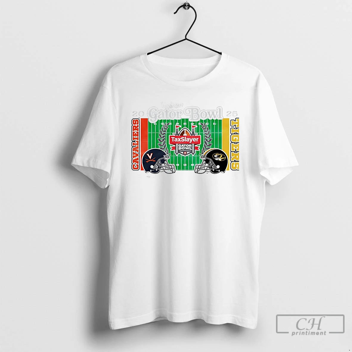 Classic Virginia Cavaliers Vs Missouri Tigers 2025 Taxslayer Gator Bowl Helmet T-Shirts, Hoodie, Sweatshirt | ZylaModa.com
