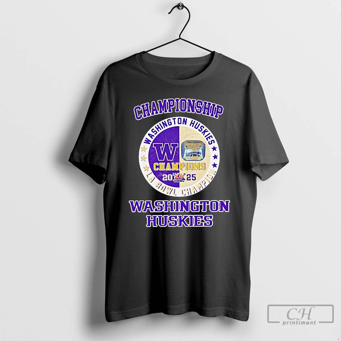 Classic Washington Huskies 2025 La Bowl Champions T-Shirts, Hoodie, Sweatshirt | ZylaModa.com