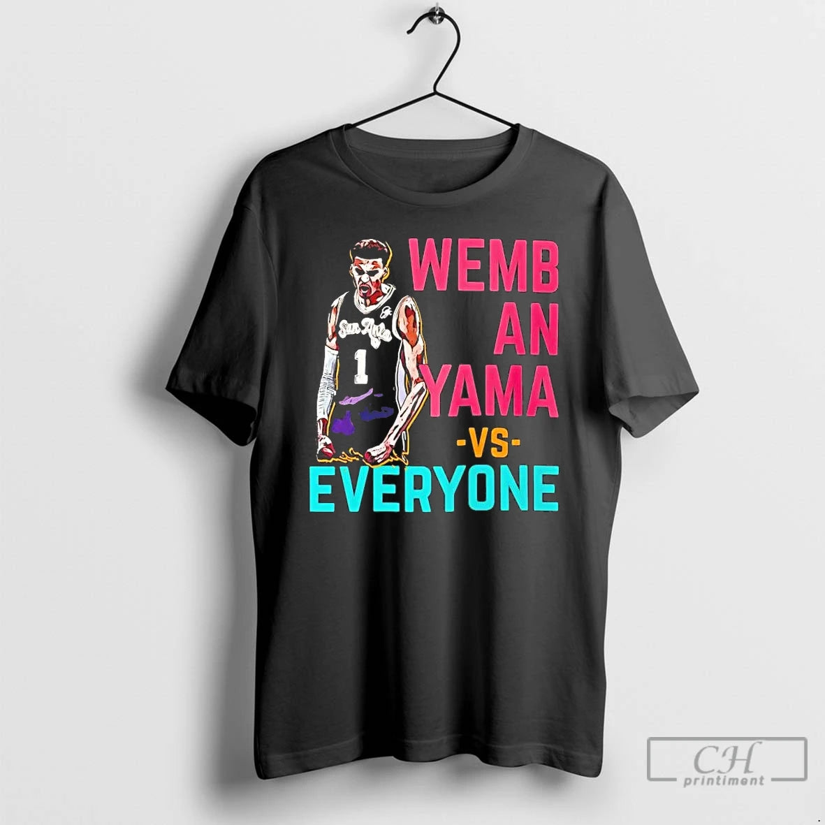 Classic Wembanyama Vs Everyone T-Shirts, Hoodie, Sweatshirt | ZylaModa.com