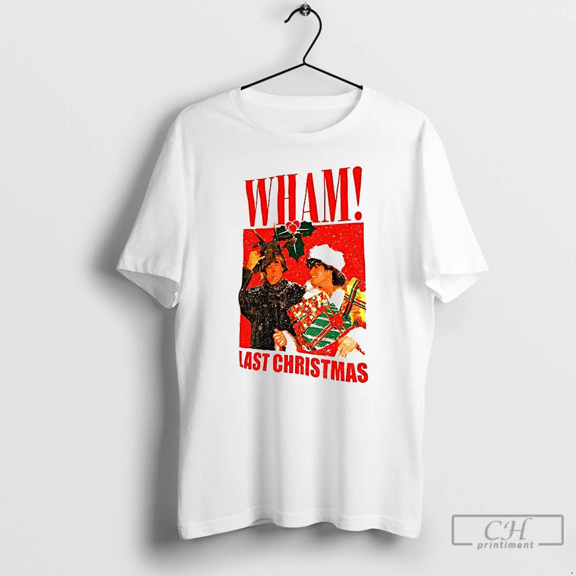 Classic Wham Band Santa Claus Last Christmas Vintage T-Shirts, Hoodie, Sweatshirt | ZylaModa.com