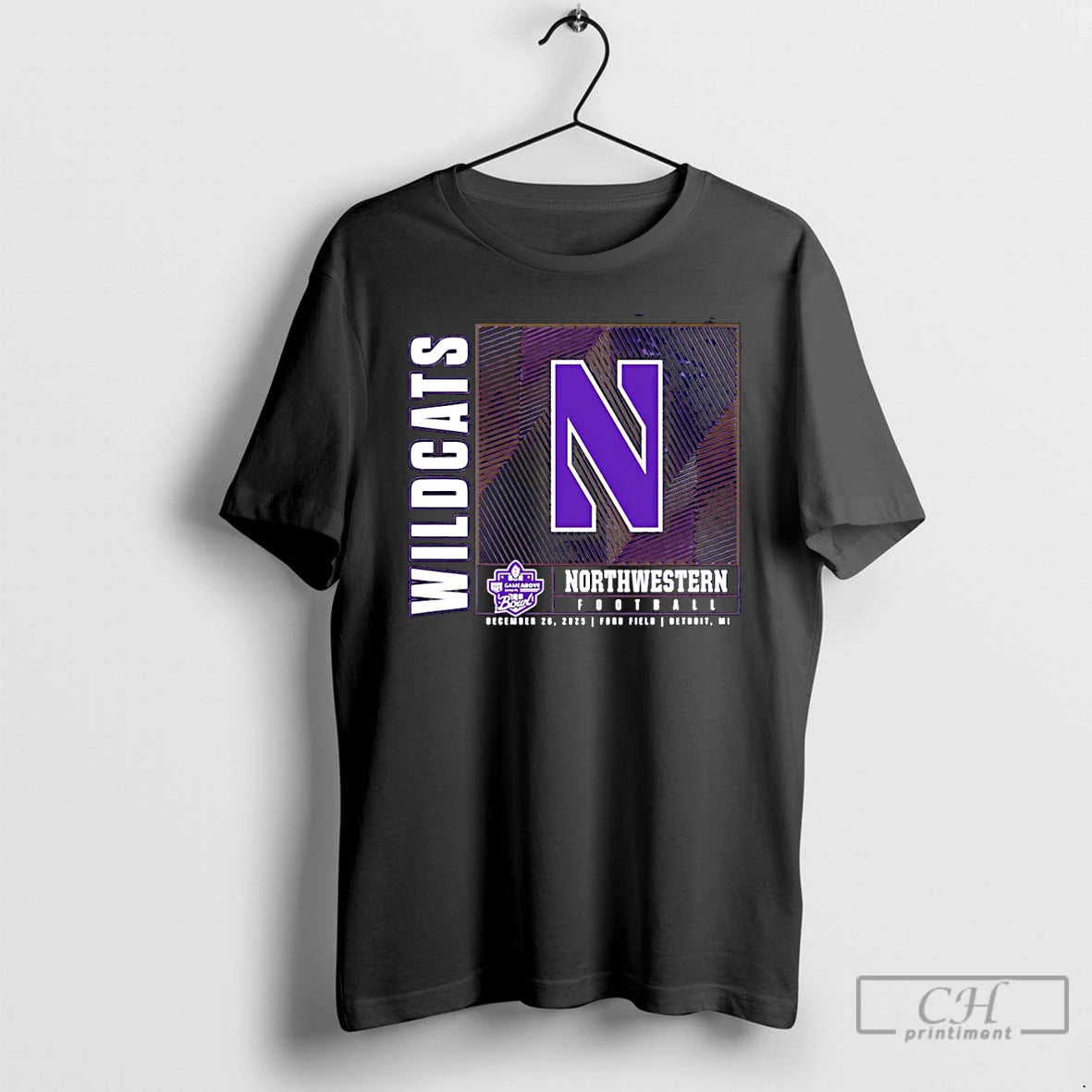 Classic Wildcats Northwestern 2025 Gameabove Sports Bowl Line Art Christmas T-Shirts, Hoodie, Sweatshirt | ZylaModa.com