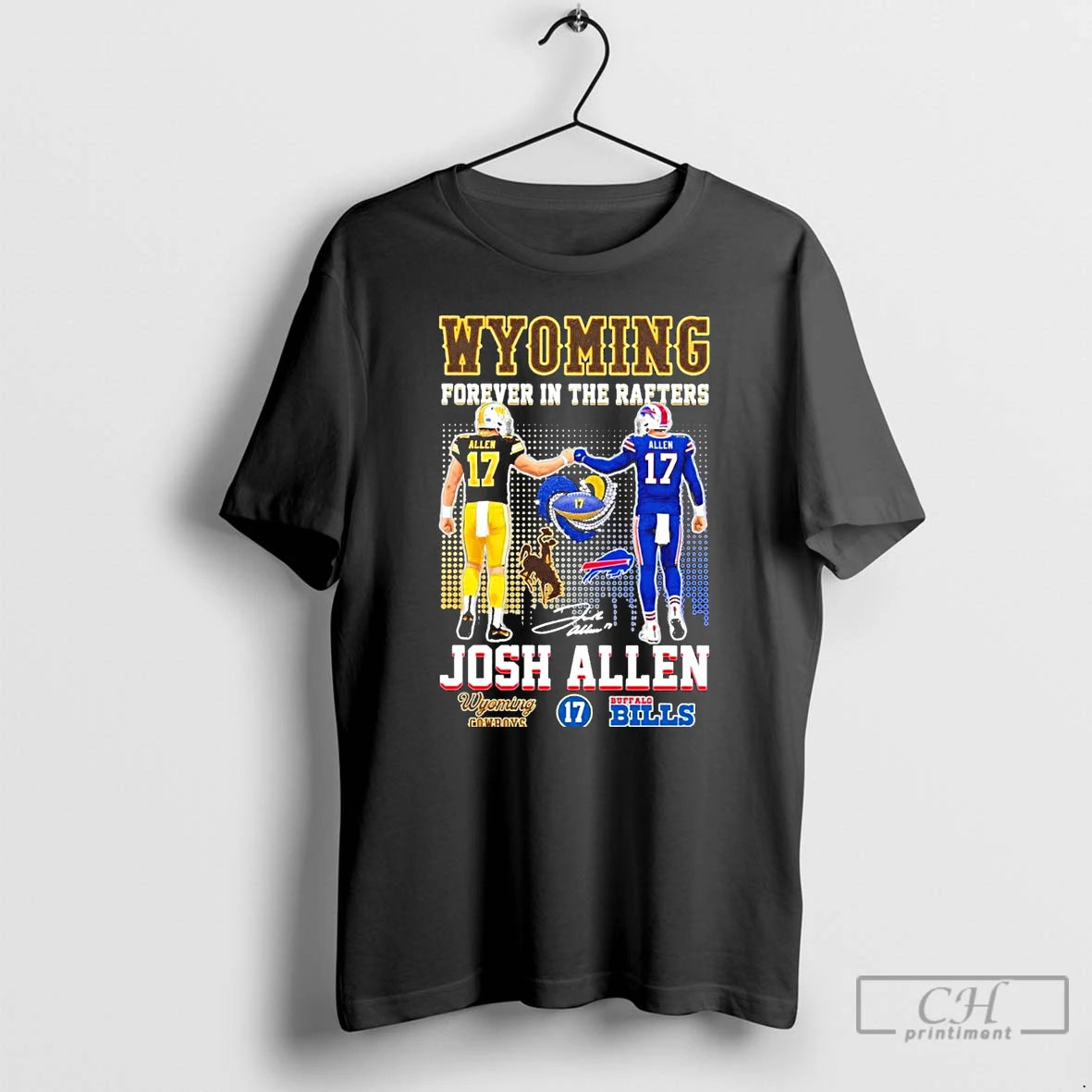 Classic Wyoming Cowboys X Buffalo Bill Forever In The Rafters T-Shirts, Hoodie, Sweatshirt | ZylaModa.com