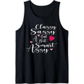 Classy Sassy and a bit smart Assy Funny Sarcastic Lady Women Tank Top Made in USA T-Shirts, Hoodie, Sweatshirt | ZylaModa.com