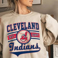 Cleveland Baseball Crewneck Sweatshirt Shirt EST 1894 Gameday. Cotton Fabric Hoodie | ZylaModa.com