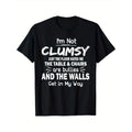 Clumsy Chic Graphic Tee - Men's Short Sleeve T-Shirt