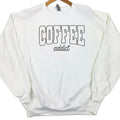 Coffee Addict Puff Print Gildan Sweatshirt T-Shirts, Hoodie | ZylaModa.com