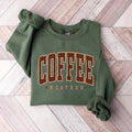 Coffee Weather Sweatshirt, Coffee Lover Crewneck Sweater, Autumn Women Shirt, Retro Fall Sweater, Retro Autumn Shirt Hoodie