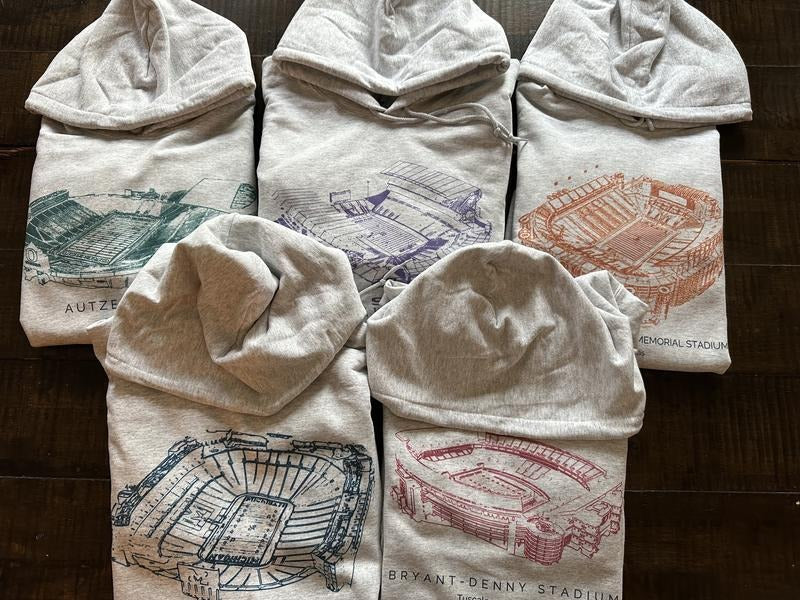 College Stadium Hoodie T-Shirts, Sweatshirt | ZylaModa.com