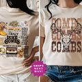 Combs Bullhead Shirt Two Side Print, Country Music Shirt, Luke Combs World Tour 2024 Shirt Hoodie, Sweatshirt | ZylaModa.com