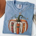 Comfort Colors Pumpkin Books T-Shirt: Fall Bookish Tee, Thankgiving Halloween Gift, Gifts For Book Lovers, Bookish Gifts...