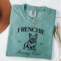 Comfort Colors Retro Frenchie Racing Club Shirt, French Bulldog Social Club T-Shirt, Funny Dog Shirt, Frenchie Mom Gift,...