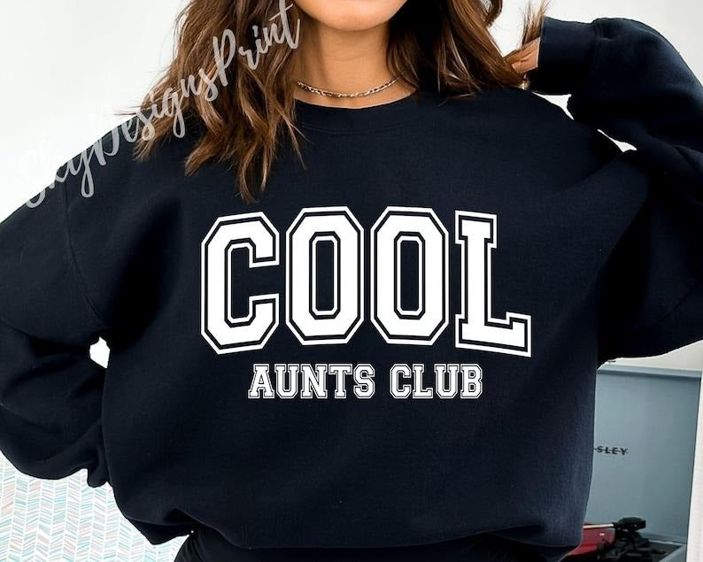 Cool Aunts Club Shỉt, Aunt SHirt Cool Aunts Varsity, Aunt Shirt, Cool Aunts, Cool Aunt Shirt Hoodie, Sweatshirt