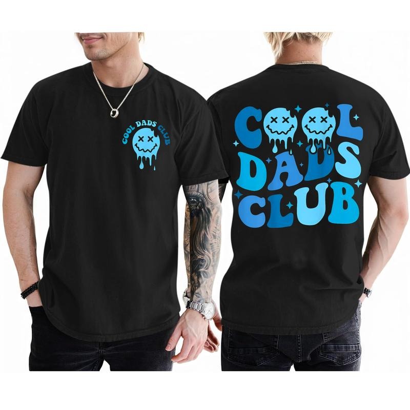 Cool Dads Club Retro Groovy Dad Father's Day T-Shirt, Top Trendy For Men and Women Gifts Hoodie, Sweatshirt | ZylaModa.com